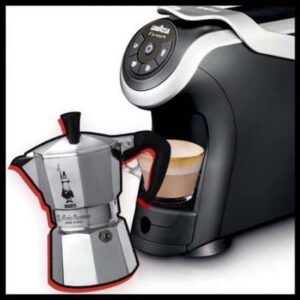 Bialetti New Break - Macchina Caffè Espresso a Capsule in Alluminio con  Sistema